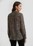 Vega Shirt - Brown Birch Squiggles