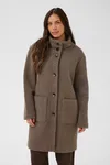 Ferddy Wool Coat - Walnut