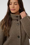 Ferddy Wool Coat - Walnut