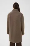 Ferddy Wool Coat - Walnut