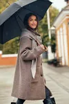 Ferddy Wool Coat - Walnut