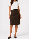 Genny Skirt - Chocolate Brown