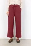 Sc- Banu Pants - Oxblood Red