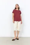 Sc-Marica T-Shirt - Oxblood Red