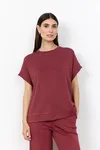 Sc-Banu T-Shirt - Oxblood Red