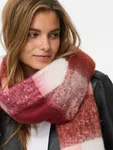 Fabla Knit Scarf - Ballet Slipper Sable/Cloud Dancer/Tawny Port