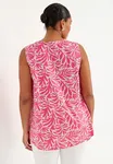 Etna Top - Cerise/Patterned