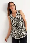 Etna Top - Black/Patterned