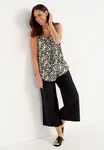 Etna Top - Black/Patterned
