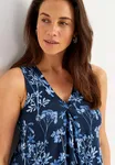 Maria Aop Dress - Navy/Patterned