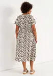 Katarina Dress - Brown/Patterned