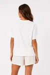 T-Shirt med tryck  - White
