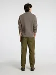Dane Knit Structure Half Zip - Morel