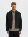 Philip Wool Blend Jacket - Black