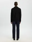 Nealy Knit Workwear Cardigan  - Black