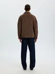 Motto Kris Cord Overshirt - Chocolate Chip