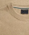Essential Logo T-Shirt - Tan Brown Fleck Marl/Beige