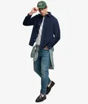 Cord Overshirt - Nautical Navy