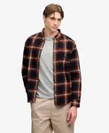 Cotton Lumberiack shirt - Worker Check Navy