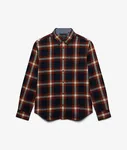 Cotton Lumberiack shirt - Worker Check Navy