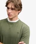 Classic Heavy Texture Sweater - Beetle Green