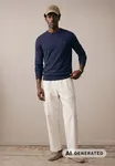O-neck Air Cotton  - Navy