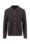Polo Cardigan - Soil