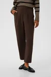 Merle Pants Cropped  - Coffee Bean