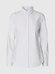 Wromie Stripped fitted Shirt - Bright White Delicioso