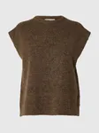 Knit Vest - Dachshund Melange