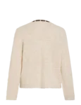 Naye V-neck Detail Knit Top - Super Light Natural Melan Coffee Bean