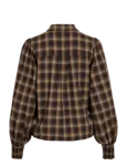 Lene Check Shirt - Nomad Coffee Bean