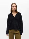 Harry Knit Cardigan  - Black