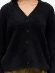 Harry Knit Cardigan  - Black