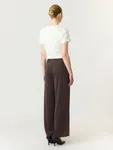 Pella Wide Pants - Chocolate Brown