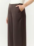 Pella Wide Pants - Chocolate Brown
