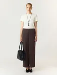 Pella Wide Pants - Chocolate Brown