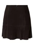 Colly Suede Skirt - Coffee Bean