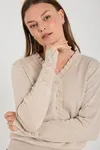 Katie Pullover - Moonbeam Melange