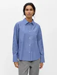 Zila Ree Shirt - Clematis Blue/White Stripe