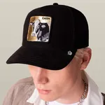 Golden Cow Cap - White