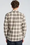 Brushed Check Shirt - Ivory