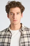 Brushed Check Shirt - Ivory