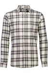 Brushed Check Shirt - Ivory