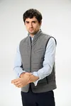 Light Padded Outdoor West - Grey Mel