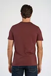 Lindbergh Print Tee  - Burgundy