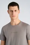 Lindbergh Print Tee  - Grey Dusk