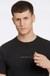 Lindbergh Print Tee  - Black 424