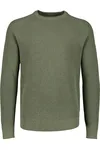 Ribbes O-neck Knit  - Army