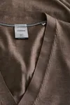 Merino Vest - Dk Sand Mel